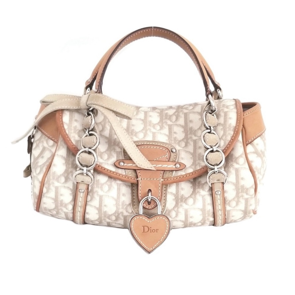 CHRISTIAN DIOR Monogram Romantique Trotter Bag - Picture 1 of 17